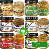 WAWRZYNIEC PASTA PASZTET HUMMUS PASTY DO PIECZYWA MIX SMAKÓW x6 szt 1,08KG