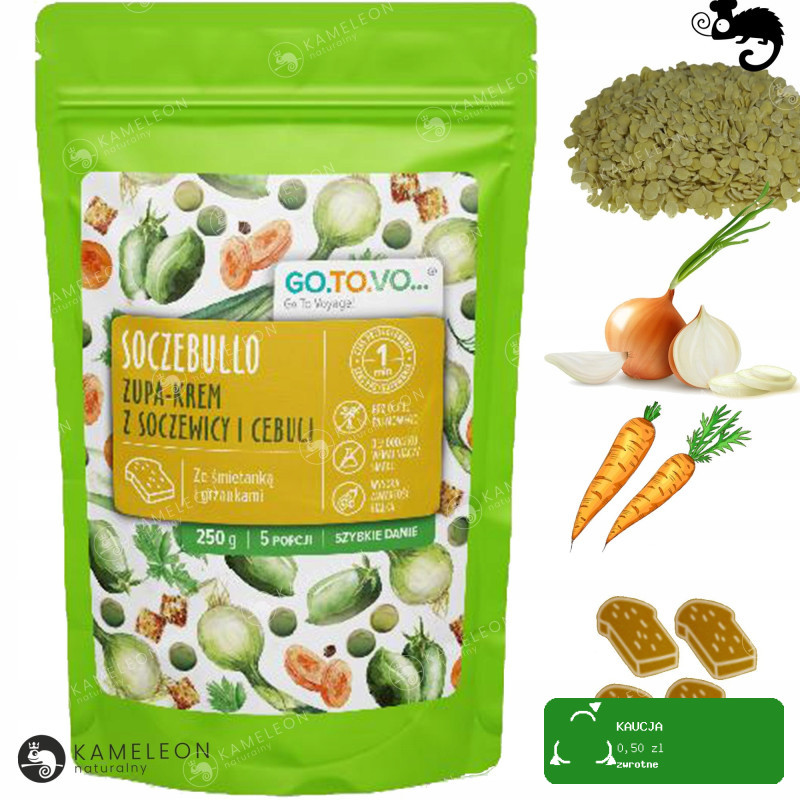 GOTOVO szybkie danie 3x ZUPA KREM MIX WARZYW GROSO SOCZEBULLO 750g 17porcji