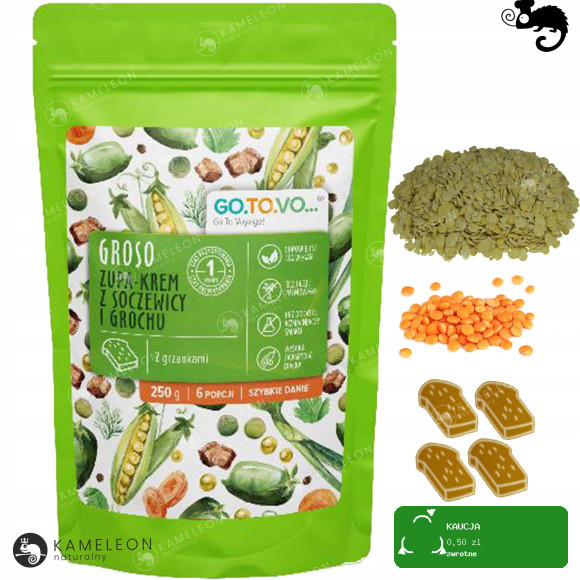 GOTOVO szybkie danie 3x ZUPA KREM MIX WARZYW GROSO SOCZEBULLO 750g 17porcji