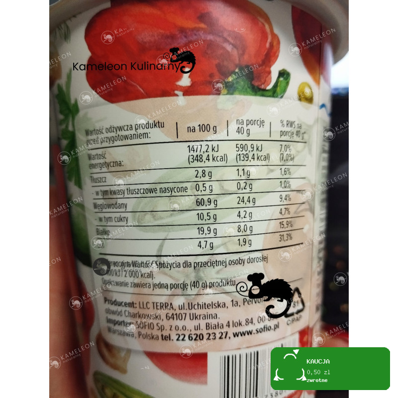 GOTOVO szybkie danie 3xZUPA MIX WARZYW SOCZEBULLO GROSO + KUKURBUZ MIX 4szt