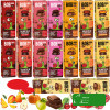 BOB SNAIL PRZEKĄSKA JELLY W CZEKOLADZIE MIX 16szt / ZESTAW