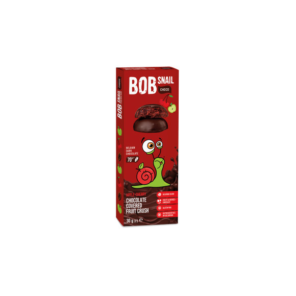 BOB SNAIL PRZEKĄSKA JELLY W CZEKOLADZIE MIX 16szt / ZESTAW