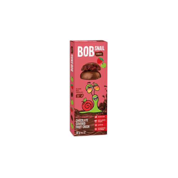 BOB SNAIL PRZEKĄSKA W CZEKOLADZIE mix 8szt / ZESTAW