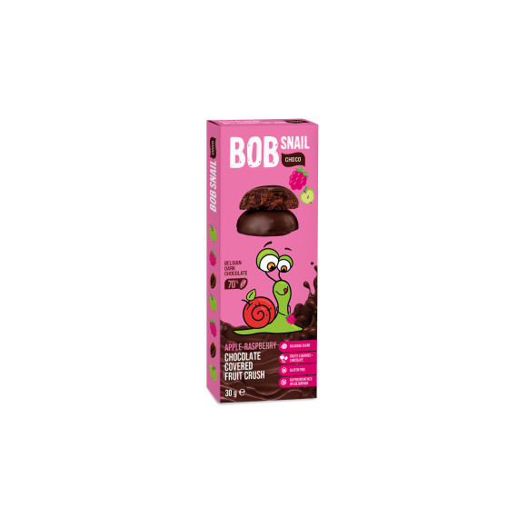 BOB SNAIL PRZEKĄSKA W CZEKOLADZIE mix 8szt / ZESTAW