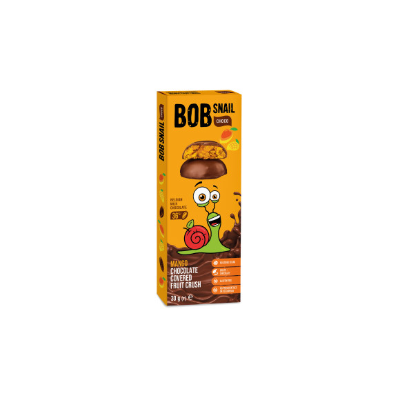 BOB SNAIL PRZEKĄSKA W CZEKOLADZIE mix 8szt / ZESTAW