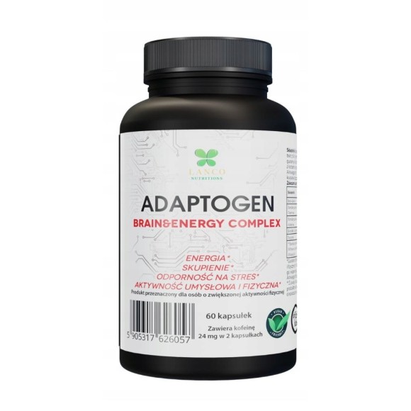 Lanco ADAPTOGEN ENERGIA SKUPIENIE PAMIĘĆ KONCENTRACJA