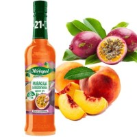 HERBAPOL SYROP  SMAKI SŁOŃCA MARAKUJA Z BRZOSKWINIĄ 420ML