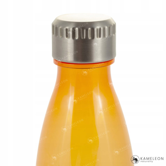 BUTELKA BIDON SHAKER na WODĘ NAPOJE TWORRZYWOW 700ml Kamille POMARAŃCZOWA BUTELKA BIDON SHAKER na WODĘ NAPOJE TWORRZYWOW 700ml Kamille POMARAŃCZOWA