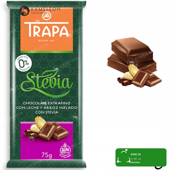 CZEKOLADA MLECZNA ORZECH MIGDAŁ CRUNCHY GORZKA 80% BIAŁA mix 75g x6 0,45KG