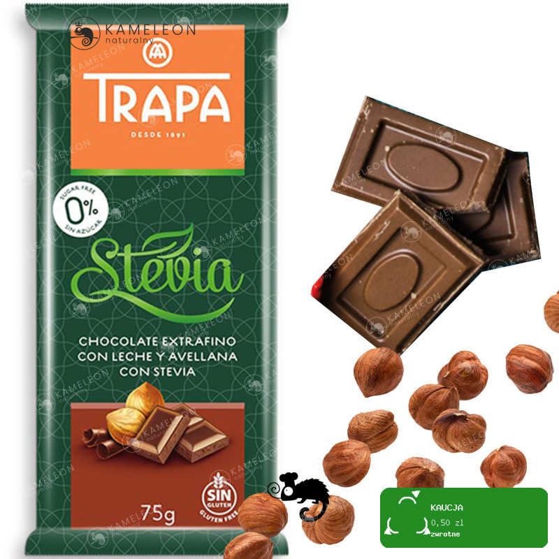 CZEKOLADA MLECZNA ORZECH MIGDAŁ CRUNCHY GORZKA 80% BIAŁA mix 75g x6 0,45KG