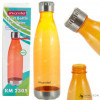 BUTELKA BIDON SHAKER na WODĘ NAPOJE TWORRZYWOW 700ml Kamille POMARAŃCZOWA BUTELKA BIDON SHAKER na WODĘ NAPOJE TWORRZYWOW 700ml Kamille POMARAŃCZOWA