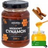 ZESTAW MIODÓW MIÓD SMAKOWY mix 5szt CYNAMON IMBIR RÓŻA LAWENDA MIĘTA 1,1KG