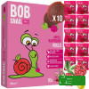 BOB SNAIL JELLY MIX 100g x3 ROLLS owocowe przekąski MALINA MANGO BORÓWKA