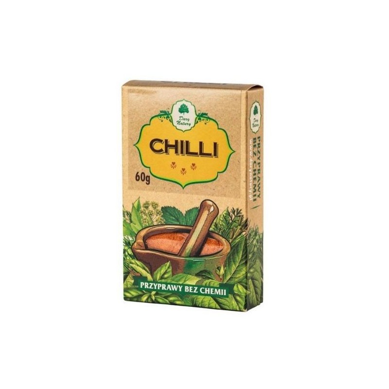 Dary Natury CHILLI CHILI OSTRA PAPRYKA przyprawa bez chemii