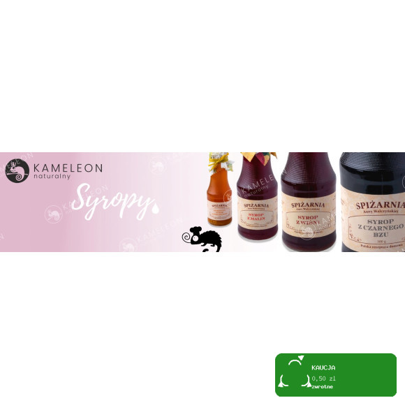 SYROP Z MALIN MALINOWY SOK MALINY SPIŻARNIA Anny Walczyńskiej 300ml x3 0,9L