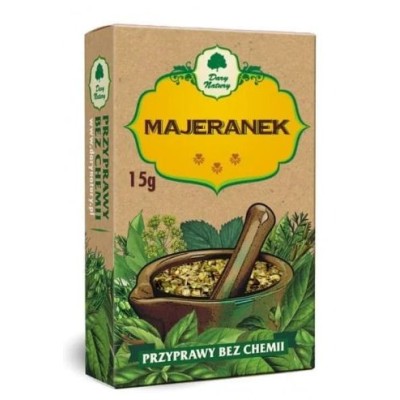 MAJERANEK przyprawa bez chemii -- kartonik -- 15g DARY