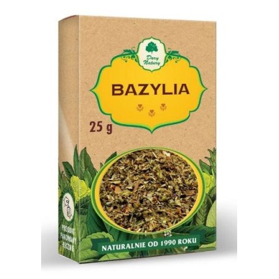 Dary Natury BAZYLIA bez chemii -- kartonik -- 25g