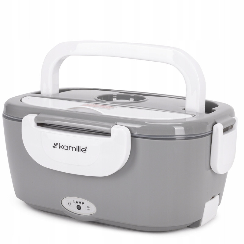 ELEKTRYCZNY LUNCH BOX TERMOS 220V gniazdko DUŻY 15000ml 1,5L KAMILLE