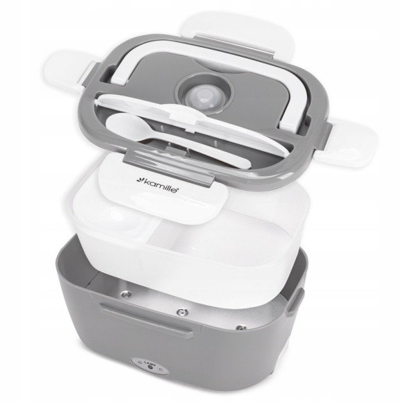 ELEKTRYCZNY LUNCH BOX TERMOS 220V gniazdko DUŻY 15000ml 1,5L KAMILLE ELEKTRYCZNY LUNCH BOX TERMOS 220V gniazdko DUŻY 15000ml 1,5L KAMILLE