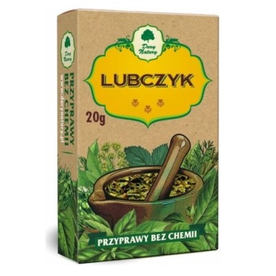 LUBCZYK przyprawa DO ZUP ROSOŁÓW bez chemii 20g DARY NATURY