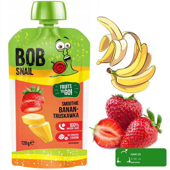 BOB SNAIL MUS PRZECIER smoothie MIX 4 smaków 0,48KG