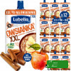 MUS OWSIANKA W TUBCE JABŁKO CYNAMON bez cukru DUŻA 170G x12 2KG LUBELLA