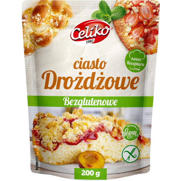 Celiko CIASTA CIASTO WYPIEKI BEZGLUTENOWE bez glutenu wege WEGAŃSKIE mix 8