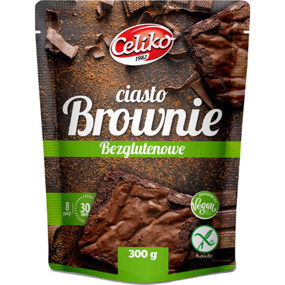 Celiko CIASTA CIASTO WYPIEKI BEZGLUTENOWE bez glutenu wege WEGAŃSKIE mix 8