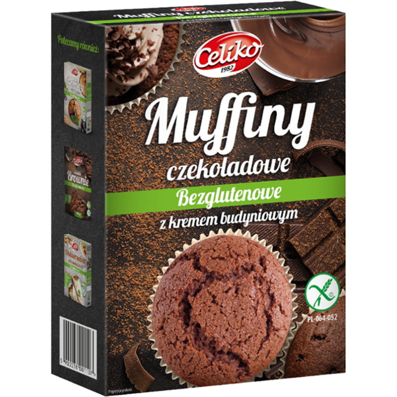 Celiko CIASTA CIASTO WYPIEKI BEZGLUTENOWE bez glutenu wege WEGAŃSKIE mix 8