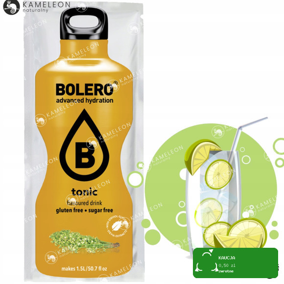 BOLERO DRINK NAPÓJ IZOTONIK bez cukru TONIC 9G x12