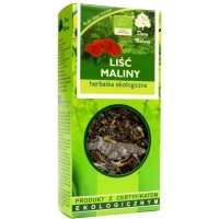 MALINA LIŚĆ MALINY suszony ziele EKO 25g DARY NATURY