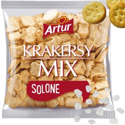 ARTUR KRAKERSY MIX SOLONE chrupąca przekąska 90G
