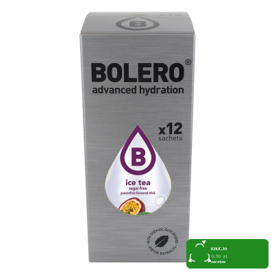BOLERO DRINK w proszku ICE TEA PASSIONFRUIT 12x3g