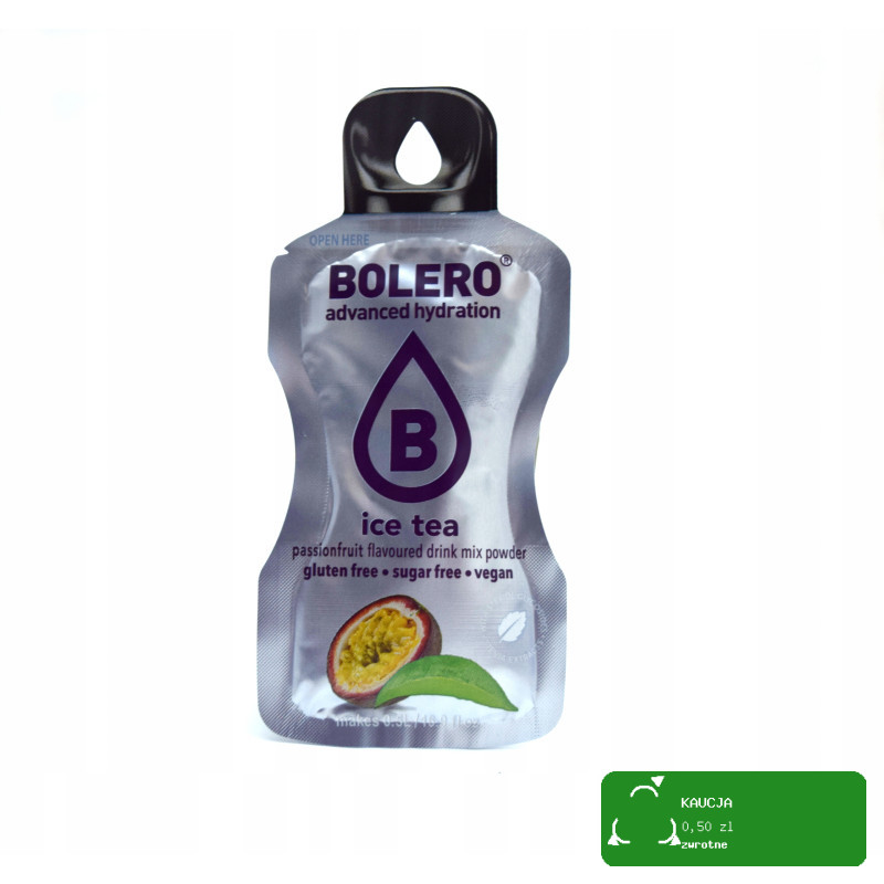 BOLERO DRINK w proszku ICE TEA PASSIONFRUIT 12x3g