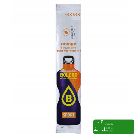 BOLERO DRINK NAPÓJ w proszku SPORT ORANGE 12x3g
