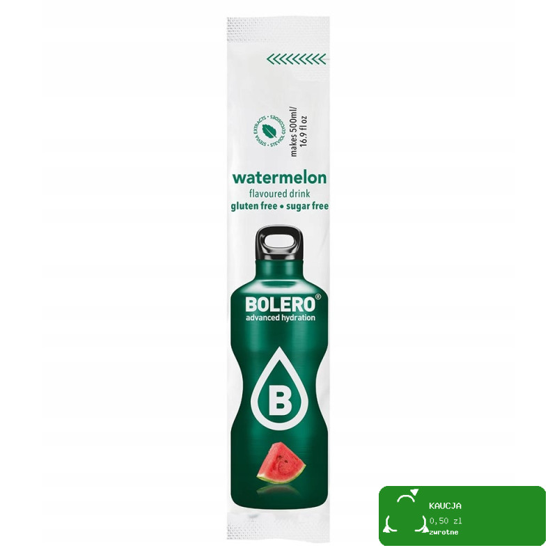 BOLERO DRINK w proszku WATERMELON ARBUZOWY 12x3g