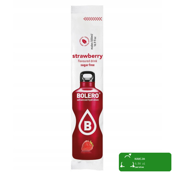 BOLERO DRINK w proszku STRAWBERRY TRUSKAWKA 12x3g