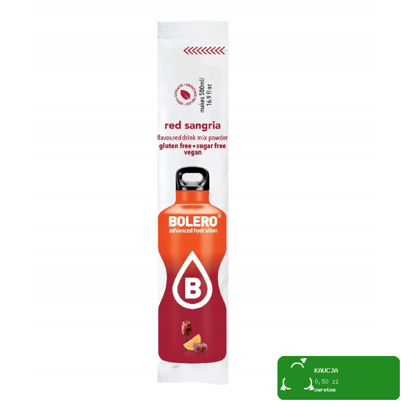 BOLERO DRINK NAPÓJ w proszku RED SANGRIA 12x3g
