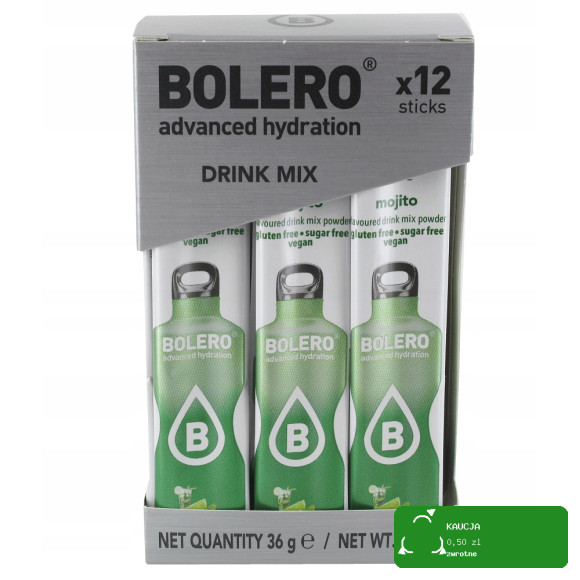 BOLERO DRINK NAPÓJ INSTANT w proszku MOJITO 12x3g