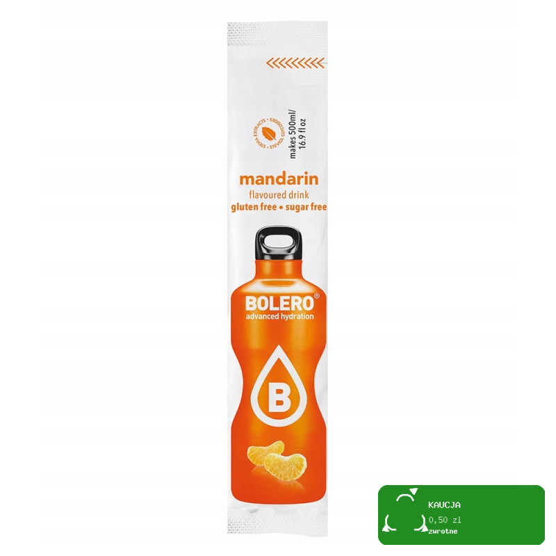 BOLERO DRINK w proszku MANDARIN mandarynka 12x3g