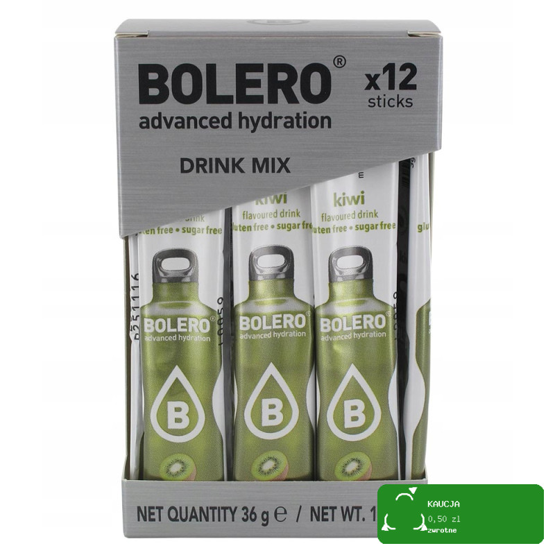 BOLERO DRINK NAPÓJ INSTANT w proszku KIWI 12x3g