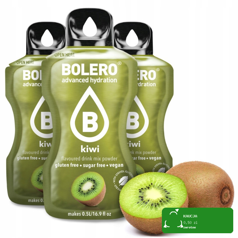 BOLERO DRINK NAPÓJ INSTANT w proszku KIWI 12x3g