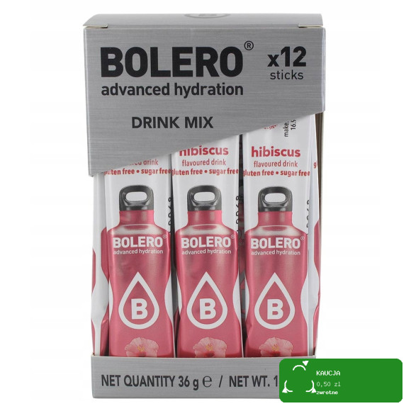 BOLERO DRINK NAPÓJ w proszku HIBISCUS HIBISKUS 36g