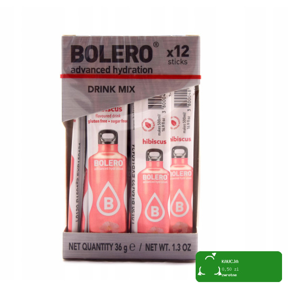 BOLERO DRINK NAPÓJ w proszku HIBISCUS HIBISKUS 36g