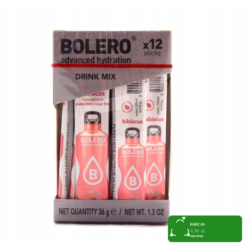 BOLERO DRINK NAPÓJ w proszku HIBISCUS HIBISKUS 36g
