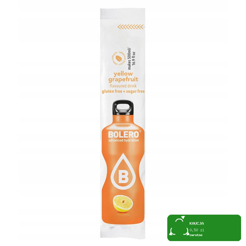 BOLERO NAPÓJ DRINK w proszku YELLOW GRAPEFRUIT 12x