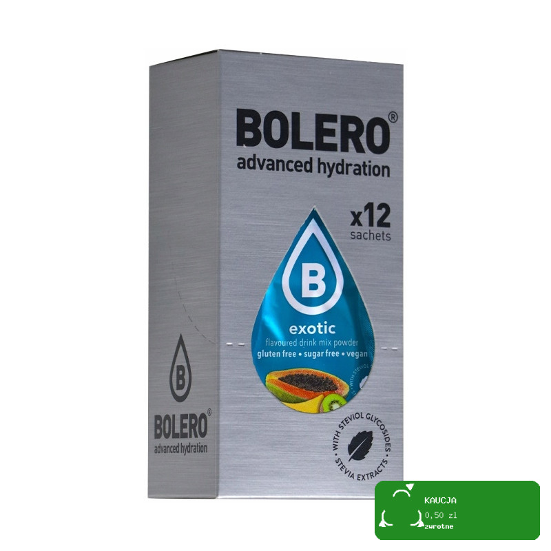 BOLERO DRINK w proszku EXOTIC owoce EGZOTYCZNE 12x