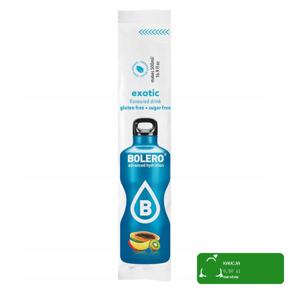 BOLERO DRINK w proszku EXOTIC owoce EGZOTYCZNE 12x