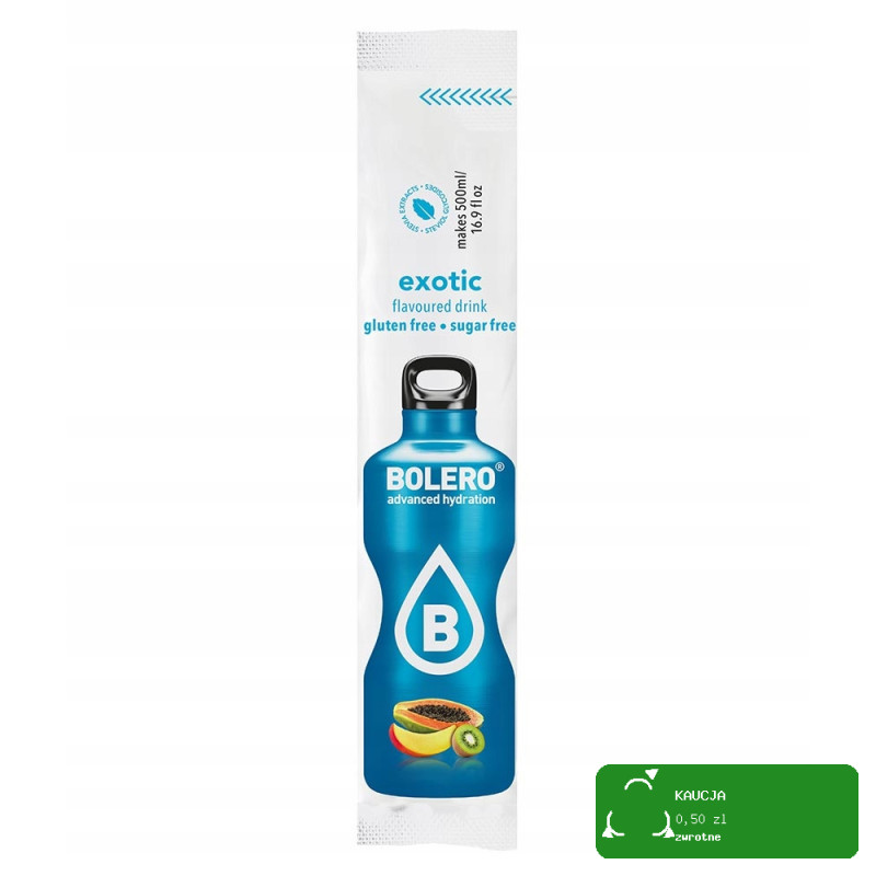 BOLERO DRINK w proszku EXOTIC owoce EGZOTYCZNE 12x