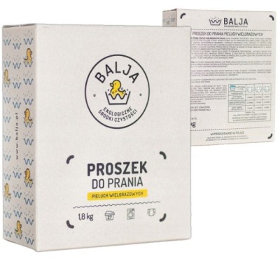 Balja PROSZEK DO PRANIA PIELUCH WIELORAZOWYCH ekologiczny